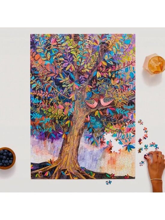 Other - Illumination Tree 1000 Piece Gold Foil Puzzle